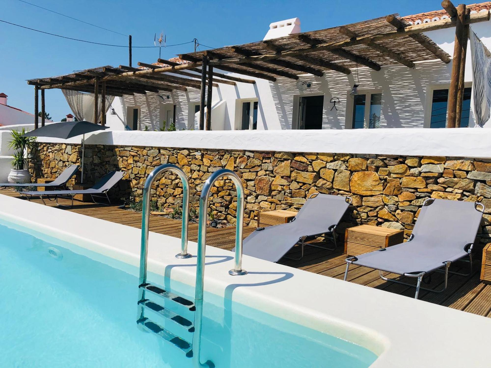 Villa Casas De Seixe Baiona Esterno foto
